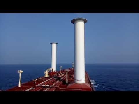 Rotor Sails in action