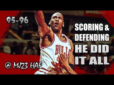 Michael Jordan Highlights vs Heat (1996.04.04) - 40pts, Scoring&Defense, HE DID IT ALL!