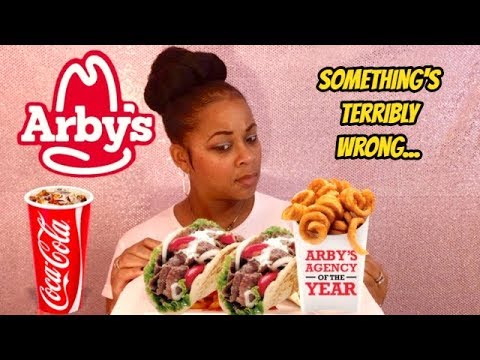 ARBY'S GREEK GYRO MUKBANG ~ FAIL!!! Why Would Arby's...