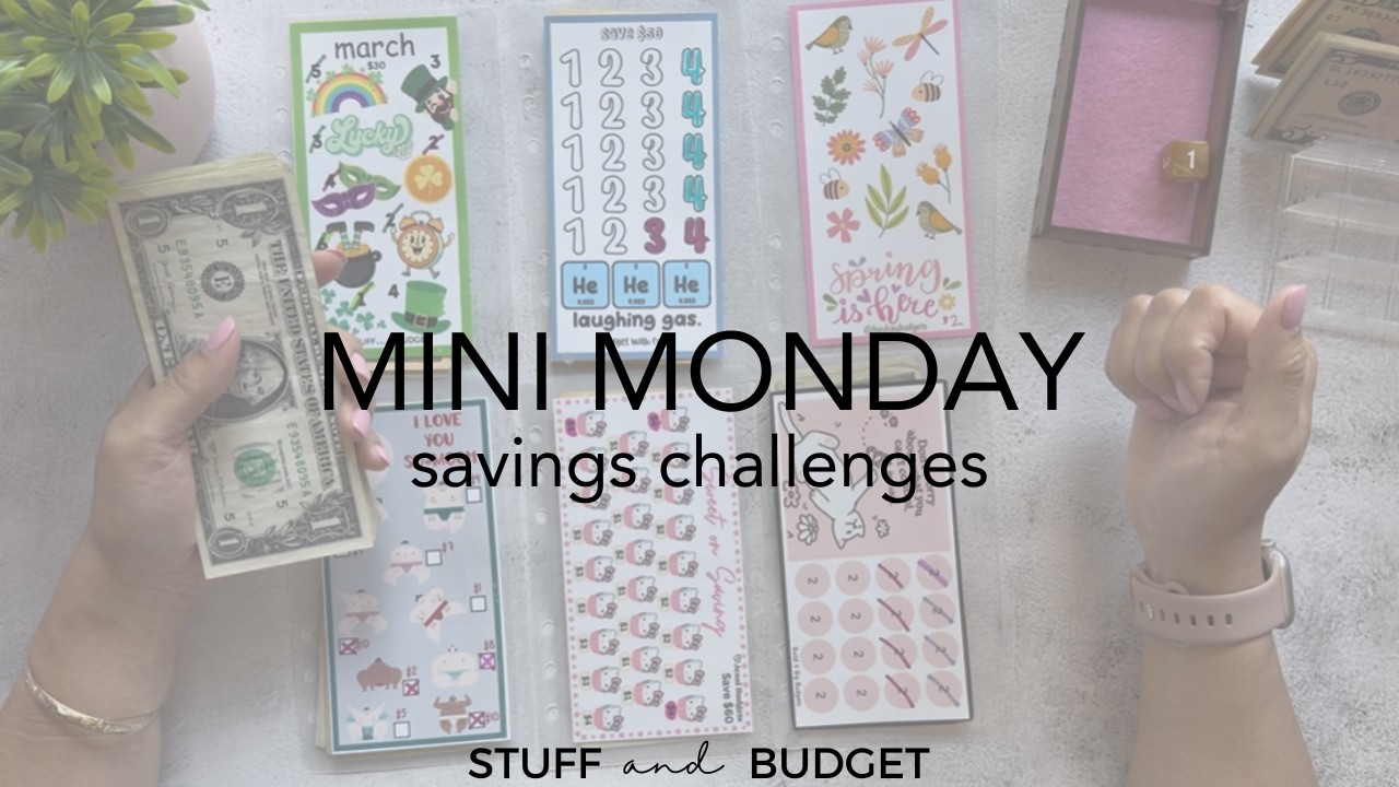 Mini Monday Savings Challenges