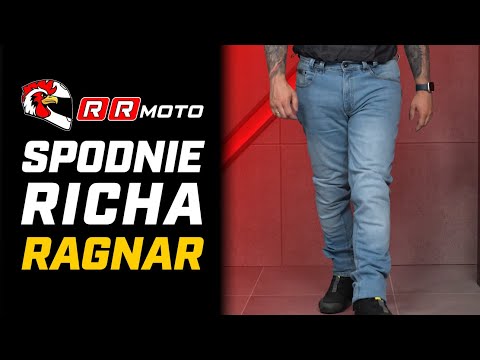 RICHA RAGNAR _ jeansy motocyklowe z AAA