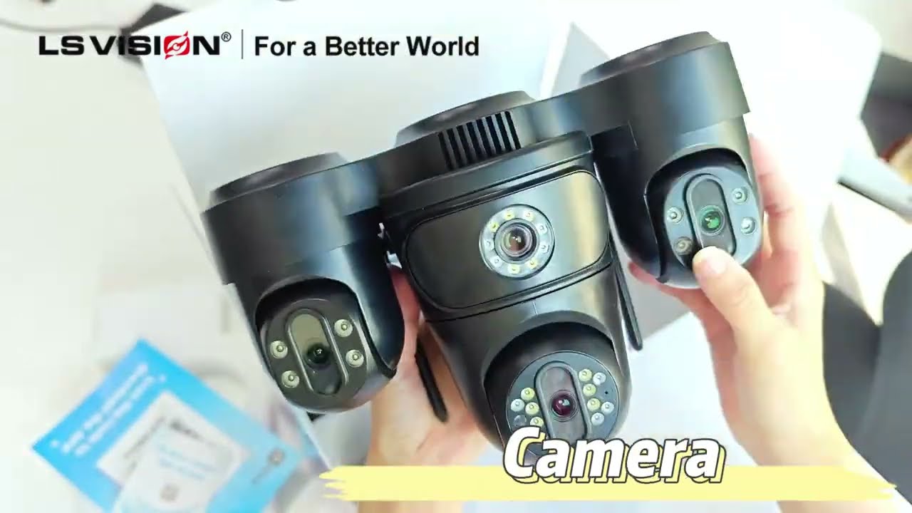 LS VISION 2026 New 4K Solar Camera LS-AOV06 Unboxing