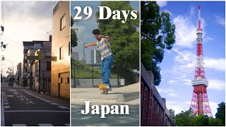 29 Days in Japan | Solo Travel | Skateboarding