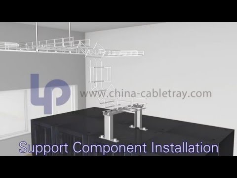Installation of Wire Mesh Cable Tray