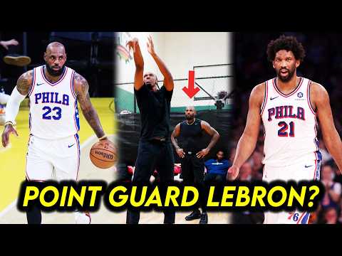 POINT GUARD BRON? Matindi ang binabalak ng Sixers, Training agad si LeBron at Maxey!