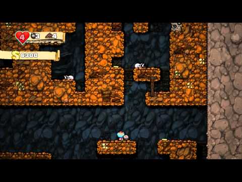 Spelunky Daily Challenge 2014-01-18 Worst luck ever!