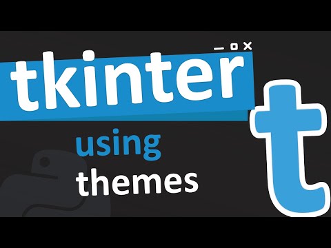 Using themes in tkinter