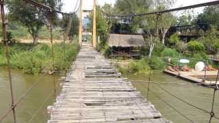 preview picture of video '2013.02.10 Rickety Rackety Bridge over the River Kwai, Thailand'
