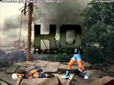 Sabaozinho vs Nane(OROCHIMARU) 6/7 kof2002 ggpo