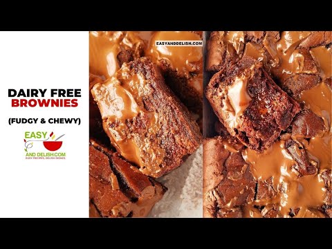 How to Make the Best (DAIRY-FREE) Fudgy Brownies Recipe from Scratch