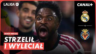 CZERWONA KARTKA VINICIUSA! PIERWSZY GOL DIOMANDE! REAL MADRYT - VILLARREAL, SKRÓT MECZU