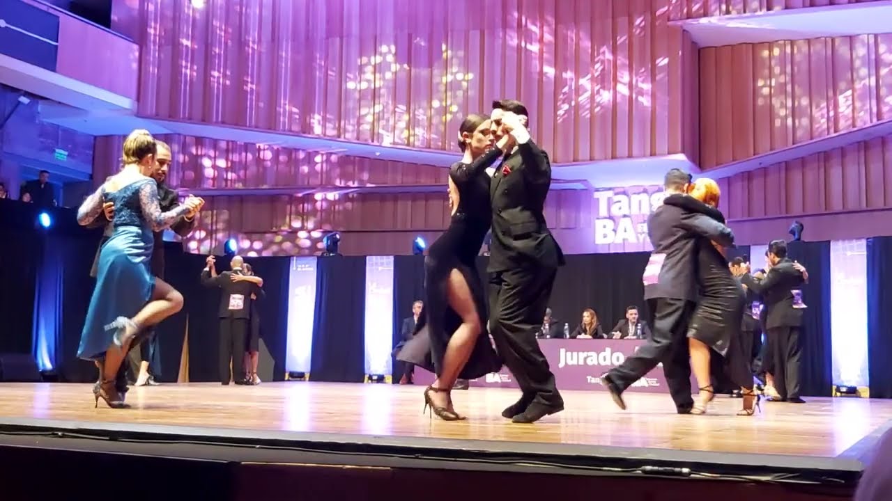 Día 2 clasificatorias  Mundial de Tango 2.024 Ronda 14 Tema 2 "Café para dos" De Angelis/Larroca