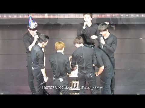 160703 VIXX 빅스 Live Show in Taipei Birthday Cake Time