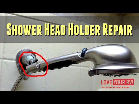 Repairing Busted Plastic RV Shower Fixture (Oxygenics Fury RV)