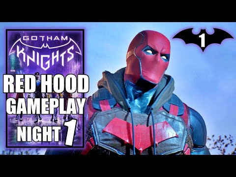 Gotham Knights - Night 1 - Red Hood Gameplay Walkthrough Part 1