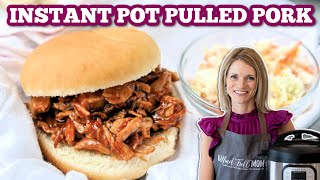 My Go-To Easy Dinner Recipe for a Crowd -- Instant Pot Pulled Pork with Homemade Coleslaw