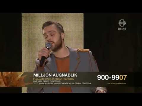 Eurovision 2015 (Iceland) : Haukur Heiðar Hauksson - Milljón augnablik (Live in final)
