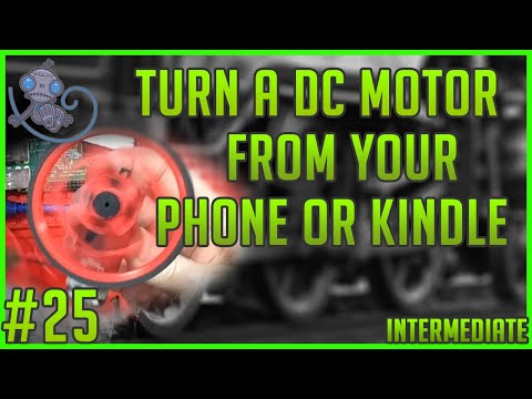 Turn A DC Motor From An Android Phone Using App Inventor - #tt25