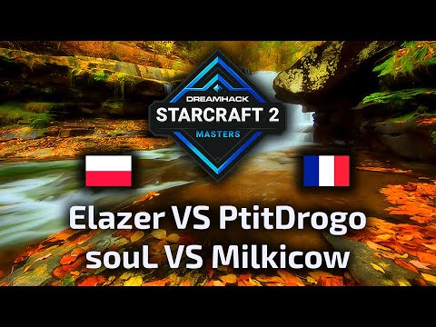 Elazer VS PtitDrogo i souL VS Milkicow - DreamHack Masters Fall 2021 Group Stage - polski komentarz
