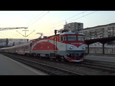 Train Arrive at Bucharest Nord