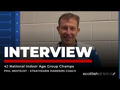 INTERVIEW | Phil Mestecky - Strathearn Harriers Coach - 4J National Indoor Age Group Champs