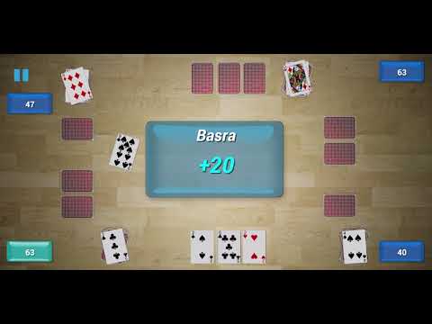 Basra cards game