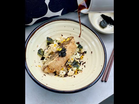 Glacier 51 Toothfish with seaweed and Black Betty Bam