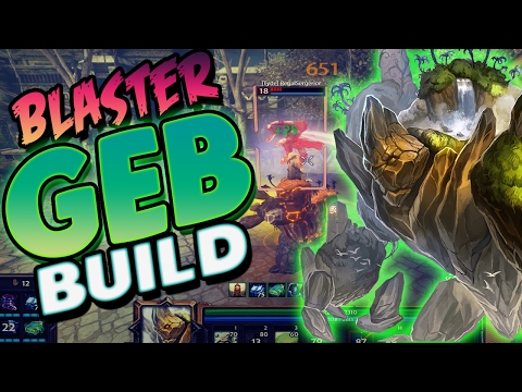Smite: Blaster Geb Build - Have Ya Ever Been Deleted By A Geb Before?