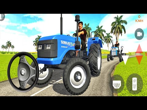 New Modern Tractor Farming Driving Simulator 2026 Game  Video Tractor Wala Game Android Gameplay