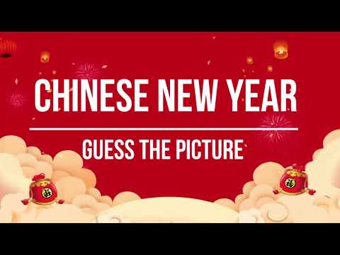 Chinese New Year - Guessing Game - Lunar New Year Vocabulary