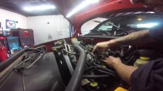 how to check a fuel injector by sound (swapping injector on dodge 3.9)