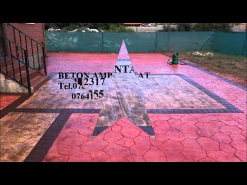 Beton Amprentat Verbiţa,Dolj Tel.0764112317-0764155255
