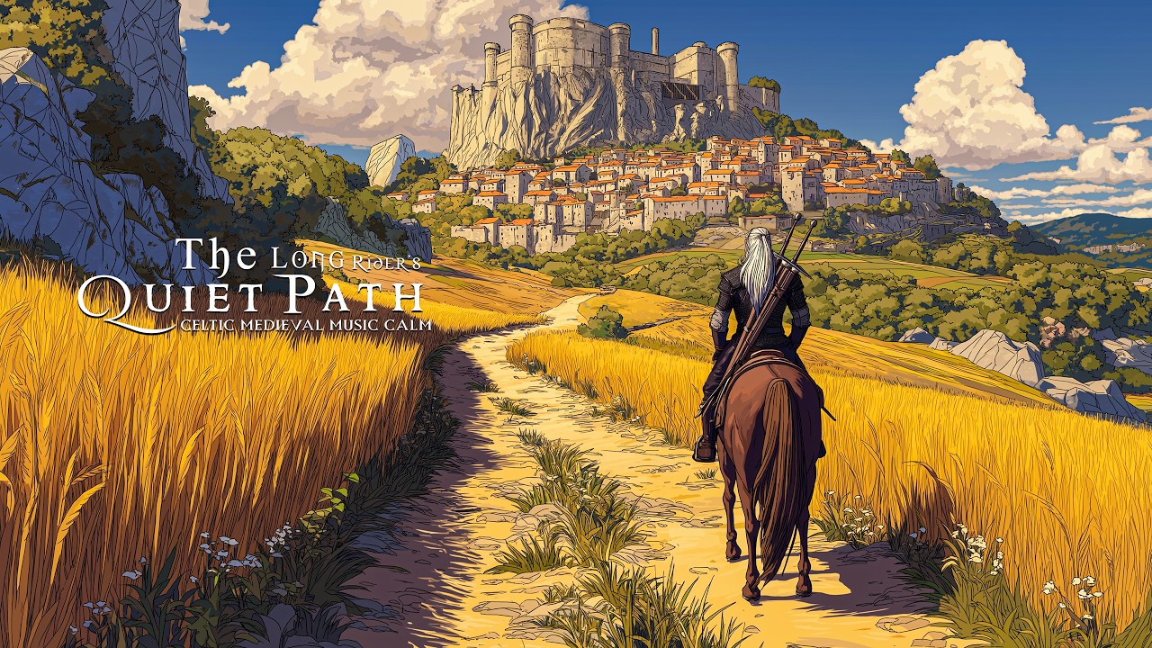 The Lone Rider's Path | Peaceful Celtic & Medieval Music Stress Relief, Calm & Inner Peace