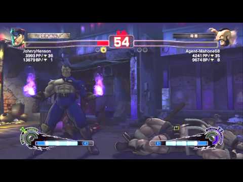 SSF4 AE: JohnryHenson (M. Bison) VS Agent-Mahone68 (Zangief)