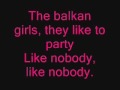 Elena Gheorghe- The balkan girls(lyrics) 