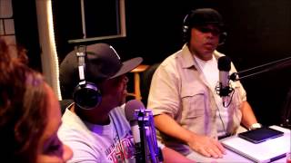 Def Jef discussing his work with the female rapper Boss