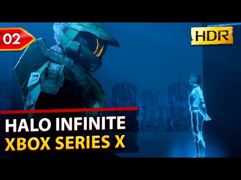 Halo Infinite Campaign Gameplay Walkthrough - Part 2. No Commentary [Xbox Series X HDR]