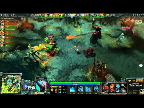 Na'Vi vs No Tidehunter Game 3 - EIZO DOTA2 Cup - TobiWan