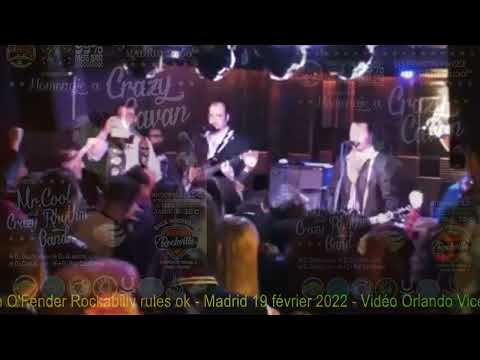 Yann O'Fender Rockabilly rules ok Madrid 19 février 2022