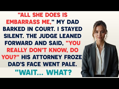 In the Court, My Dad Declared "All She Does is Embarrass Me," Until the Judge Leaned Forward and...