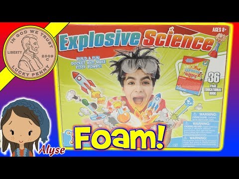 Explosive Science Kids Experiment Kit - We Make Two Experiments!