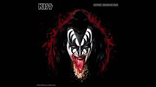 Kiss  - Tunnel Of Love -  Gene Simmons  - 1978 -  Isolated Guitars