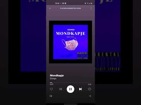 Dongo - Mondkapje
