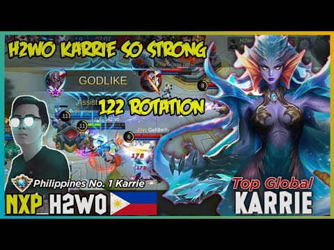 H2wo Karrie So Strong 💪💪💪 Philippines No. 1 Karrie | Top Global Karrie H2wo