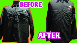 how to reduce clothes ! how to shrink a shirt