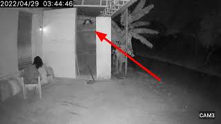 Real Ghost that keeps watchmen from falling asleep The terrifying Video CCTV / Watchmen /