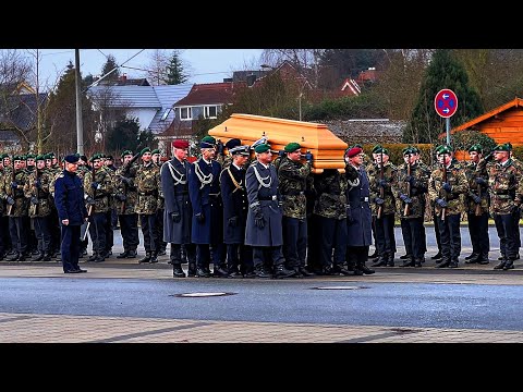Trauermarsch aus Händels "Saul" - Wachbataillon BMVg Generalprobe Ehrengeleit Lübeck - Bundeswehr