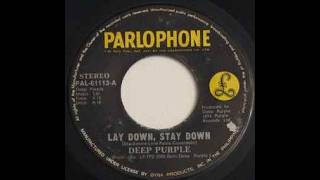 Deep Purple featuring Ritchie Blackmore on Guitar - Lay Down Stay Down.