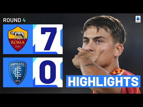 Resumen de Roma vs Empoli Matchday 4
