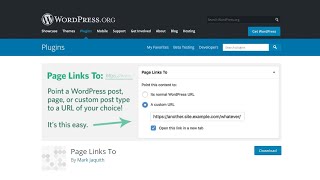 How To Make WordPress Pages or Posts Links To Custom URLs?